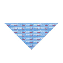 Load image into Gallery viewer, Doodles Are Dope Dog Bandana - Light Blue