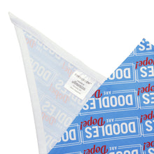 Load image into Gallery viewer, Doodles Are Dope Dog Bandana - Light Blue