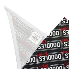 Load image into Gallery viewer, Doodles Are Dope Dog Bandana - Black