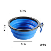 Load image into Gallery viewer, Collapsible Portable Dog Bowl