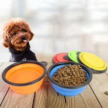 Load image into Gallery viewer, Collapsible Portable Dog Bowl
