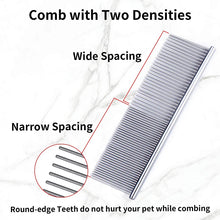 Load image into Gallery viewer, Stainless Steel Pet Grooming Comb