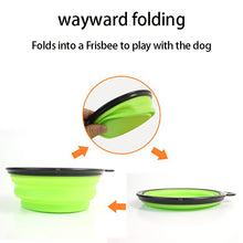 Load image into Gallery viewer, Collapsible Portable Dog Bowl