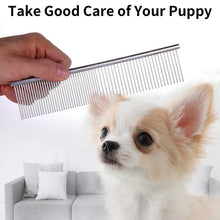 Load image into Gallery viewer, Stainless Steel Pet Grooming Comb