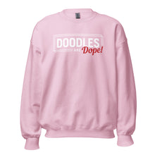 Load image into Gallery viewer, Doodles Are Dope - Sweatshirt (Indigo Blue)