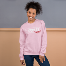Load image into Gallery viewer, Doodles Are Dope - Sweatshirt (Pink)