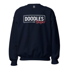 Load image into Gallery viewer, Doodles Are Dope - Sweatshirt (Indigo Blue)