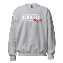 Load image into Gallery viewer, Doodles Are Dope - Sweatshirt (Indigo Blue)