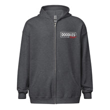 Load image into Gallery viewer, Doodles are Dope Zip Hoodie - Carolina Blue
