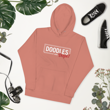 Load image into Gallery viewer, Doodles Are Dope - Hoodie (Dusty Rose)