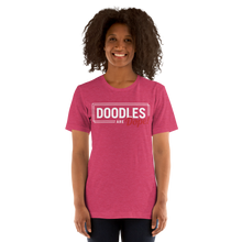 Load image into Gallery viewer, Doodles Are Dope - T-Shirt (Raspberry)