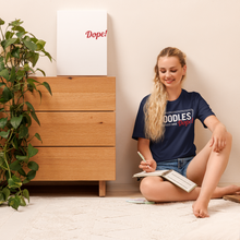 Load image into Gallery viewer, Doodles Are Dope - T-Shirt (Navy)