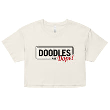 Load image into Gallery viewer, Doodles are Dope Women’s Crop Top (Bubblegum)