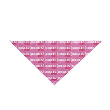 Load image into Gallery viewer, Doodles Are Dope Dog Bandana - Light Pink
