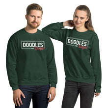 Load image into Gallery viewer, Doodles Are Dope - Sweatshirt (Forest Green)
