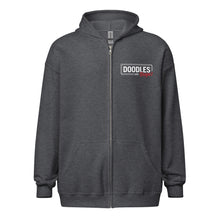 Load image into Gallery viewer, Doodles are Dope Zip Hoodie - Navy
