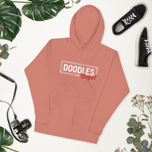 Load image into Gallery viewer, Doodles Are Dope - Hoodie (Dusty Rose)
