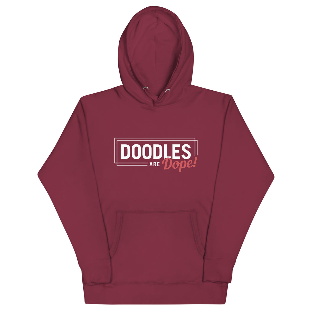 Doodles Are Dope - Hoodie (Maroon)