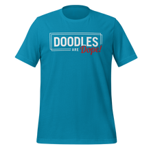 Load image into Gallery viewer, Doodles Are Dope - T-Shirt (Aqua)
