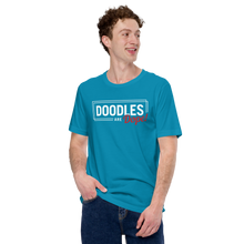 Load image into Gallery viewer, Doodles Are Dope - T-Shirt (Aqua)
