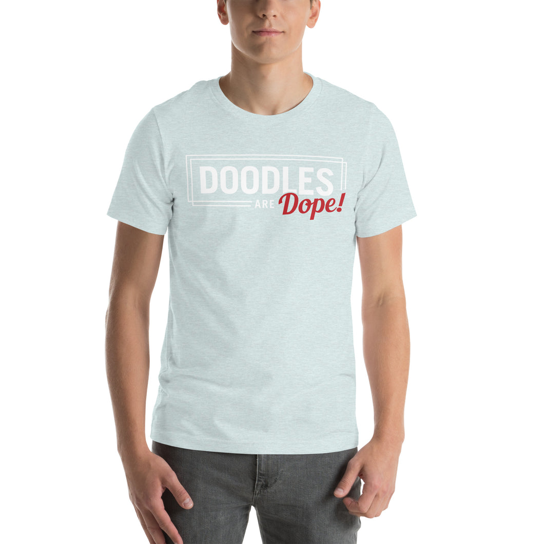 Doodles Are Dope - T-Shirt (Ice Blue)